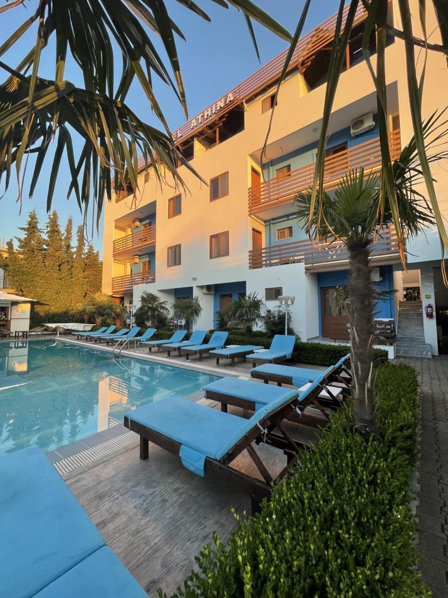 Hotel Athina Velipojë Esterno foto