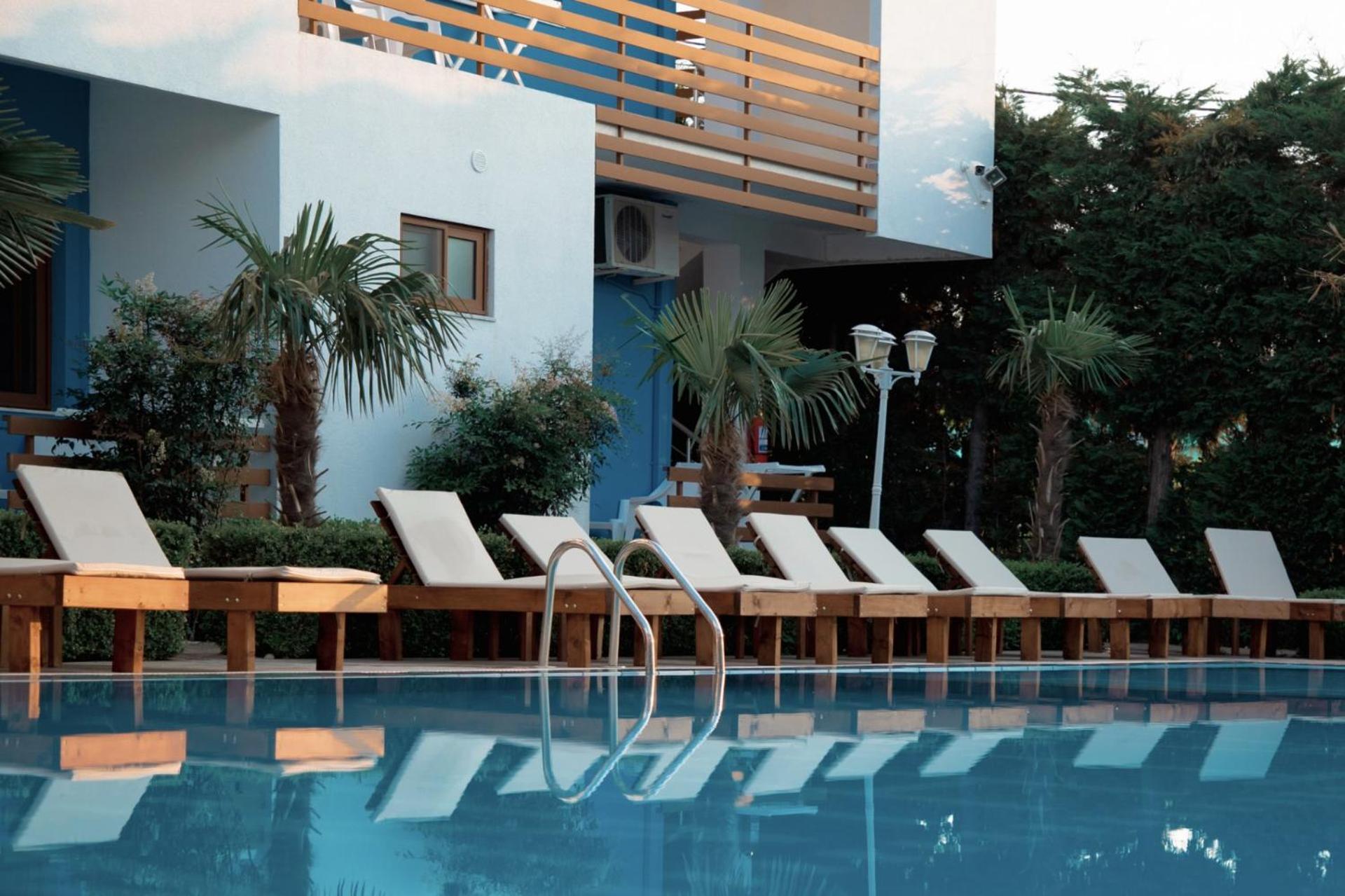 Hotel Athina Velipojë Esterno foto