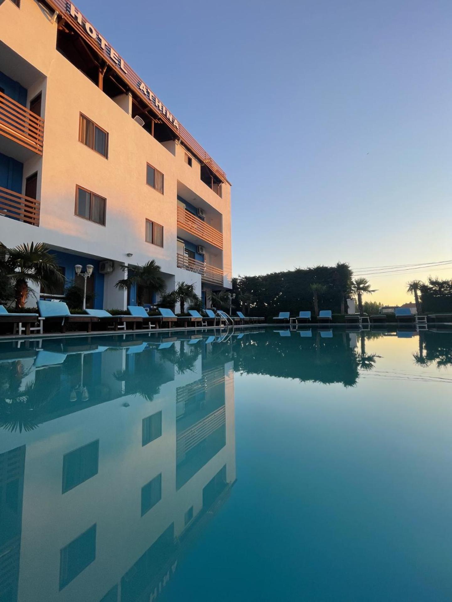 Hotel Athina Velipojë Esterno foto
